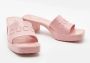 Gucci Vintage Pre-owned Rubber sandals Pink Dames - Thumbnail 4