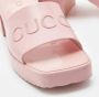 Gucci Vintage Pre-owned Rubber sandals Pink Dames - Thumbnail 8