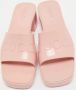 Gucci Vintage Pre-owned Rubber sandals Pink Dames - Thumbnail 3