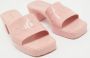 Gucci Vintage Pre-owned Rubber sandals Pink Dames - Thumbnail 4