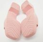 Gucci Vintage Pre-owned Rubber sandals Pink Dames - Thumbnail 6
