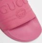 Gucci Vintage Pre-owned Rubber sandals Pink Dames - Thumbnail 7