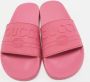 Gucci Vintage Pre-owned Rubber sandals Pink Dames - Thumbnail 3
