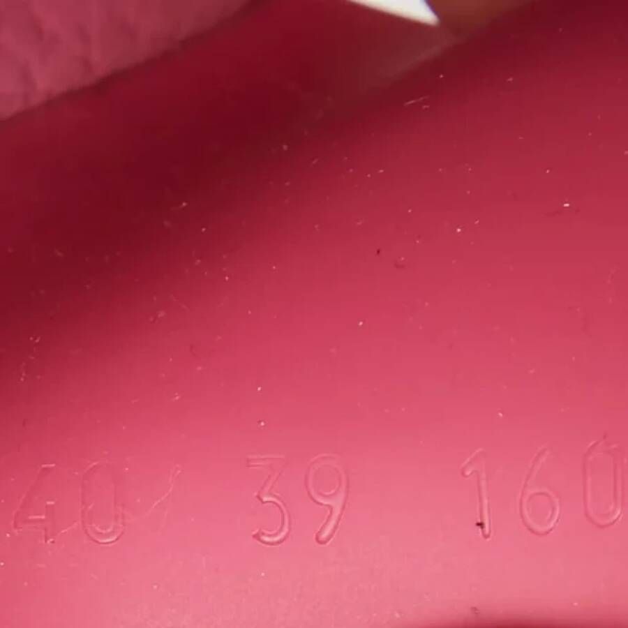 Gucci Vintage Pre-owned Rubber sandals Pink Dames