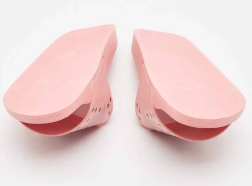 Gucci Vintage Pre-owned Rubber sandals Pink Heren