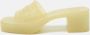 Gucci Vintage Pre-owned Rubber sandals Yellow Dames - Thumbnail 2