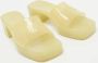 Gucci Vintage Pre-owned Rubber sandals Yellow Dames - Thumbnail 4
