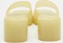 Gucci Vintage Pre-owned Rubber sandals Yellow Dames - Thumbnail 5