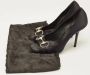 Gucci Vintage Pre-owned Satin heels Black Dames - Thumbnail 9