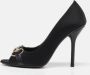 Gucci Vintage Pre-owned Satin heels Black Dames - Thumbnail 2