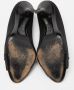 Gucci Vintage Pre-owned Satin heels Black Dames - Thumbnail 6