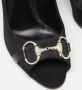 Gucci Vintage Pre-owned Satin heels Black Dames - Thumbnail 8