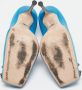 Gucci Vintage Pre-owned Satin heels Blue Dames - Thumbnail 6