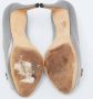 Gucci Vintage Pre-owned Satin heels Gray Dames - Thumbnail 6