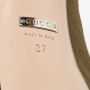 Gucci Vintage Pre-owned Satin heels Green Dames - Thumbnail 8