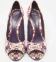 Gucci Vintage Pre-owned Satin heels Multicolor Dames - Thumbnail 3