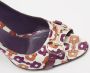 Gucci Vintage Pre-owned Satin heels Multicolor Dames - Thumbnail 8