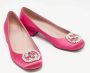 Gucci Vintage Pre-owned Satin heels Pink Dames - Thumbnail 4