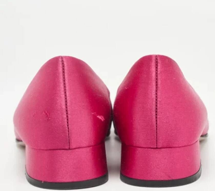 Gucci Vintage Pre-owned Satin heels Pink Dames