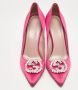 Gucci Vintage Pre-owned Satin heels Pink Dames - Thumbnail 3