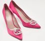 Gucci Vintage Pre-owned Satin heels Pink Dames - Thumbnail 4