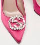 Gucci Vintage Pre-owned Satin heels Pink Dames - Thumbnail 7