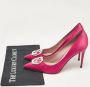 Gucci Vintage Pre-owned Satin heels Pink Dames - Thumbnail 9