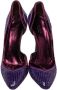 Gucci Vintage Pre-owned Satin heels Purple Dames - Thumbnail 2