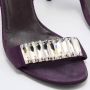 Gucci Vintage Pre-owned Satin heels Purple Dames - Thumbnail 7