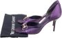 Gucci Vintage Pre-owned Satin heels Purple Dames - Thumbnail 7