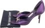 Gucci Vintage Pre-owned Satin heels Purple Dames - Thumbnail 7