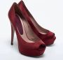 Gucci Vintage Pre-owned Satin heels Red Dames - Thumbnail 4