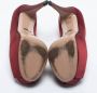 Gucci Vintage Pre-owned Satin heels Red Dames - Thumbnail 6