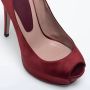 Gucci Vintage Pre-owned Satin heels Red Dames - Thumbnail 7