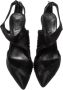 Gucci Vintage Pre-owned Satin sandals Black Dames - Thumbnail 2