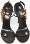 Gucci Vintage Pre-owned Satin sandals Black Dames - Thumbnail 3