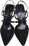 Gucci Vintage Pre-owned Satin sandals Black Dames - Thumbnail 2
