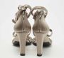 Gucci Vintage Pre-owned Satin sandals Gray Dames - Thumbnail 5