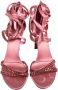Gucci Vintage Pre-owned Satin sandals Pink Dames - Thumbnail 2
