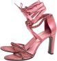 Gucci Vintage Pre-owned Satin sandals Pink Dames - Thumbnail 3