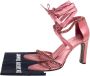 Gucci Vintage Pre-owned Satin sandals Pink Dames - Thumbnail 8