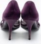 Gucci Vintage Pre-owned Satin sandals Purple Dames - Thumbnail 5