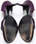 Gucci Vintage Pre-owned Satin sandals Purple Dames - Thumbnail 6