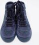 Gucci Vintage Pre-owned Satin sneakers Blue Dames - Thumbnail 3