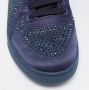 Gucci Vintage Pre-owned Satin sneakers Blue Dames - Thumbnail 7