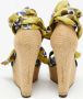 Gucci Vintage Pre-owned Silk sandals Multicolor Dames - Thumbnail 5