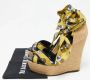Gucci Vintage Pre-owned Silk sandals Multicolor Dames - Thumbnail 9