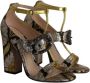 Gucci Vintage Pre-owned Silk sandals Multicolor Dames - Thumbnail 3