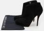 Gucci Vintage Pre-owned Suede boots Black Dames - Thumbnail 9