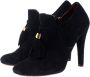 Gucci Vintage Pre-owned Suede boots Black Dames - Thumbnail 3